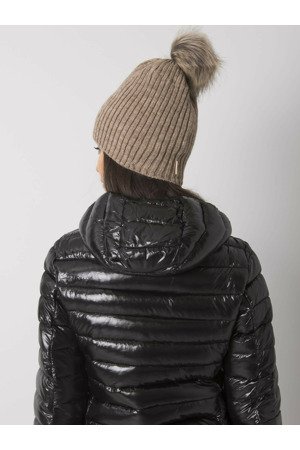 Dámská čepice 30 tmavých pusinek