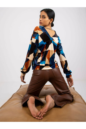 Halenka DHJ BZ 6550.74P tmavě modrá