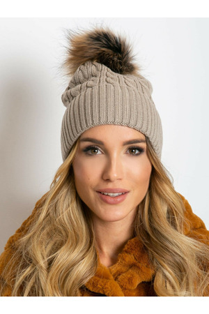 Dámská čepice AT CZ 173501 tmavě lila