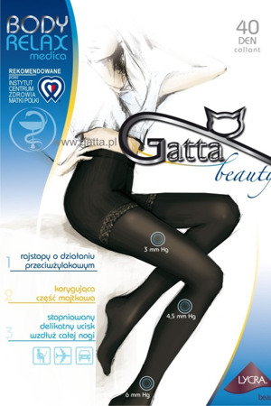 BODY RELAXMEDICA - Punčochové kalhoty 40 DEN - GATTA