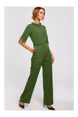 M463 Kombinéza se stojáčkem - zelená