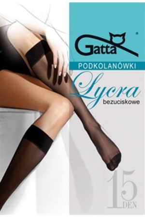 Polomatné podkolenky Lycra 15 DEN