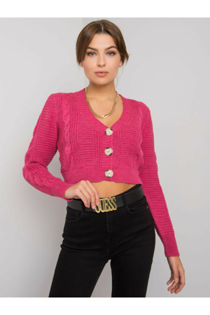 Dámský svetr LC SW A4 40X tmavě růžová