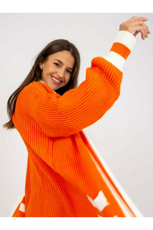 Dámský svetr LC SW 0291 oranžový