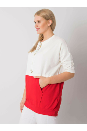 Tunika RV TU 6851.28 bílé a červené