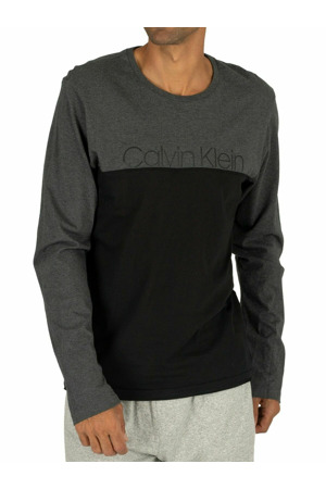 Pánské tričko NM1581E-038 šedá - Calvin Klein