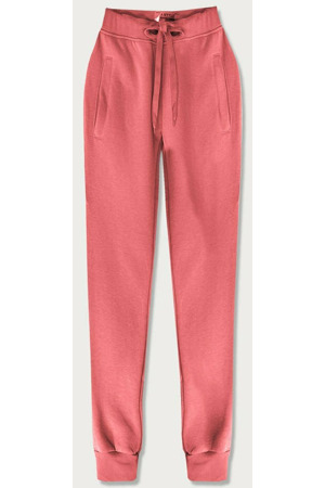 Růžové teplákové kalhoty (CK01-37)