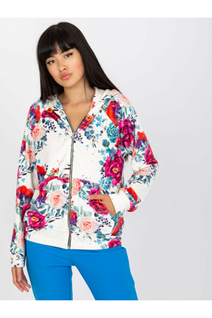 Mikina RV BL 8143.83P bílá a červená