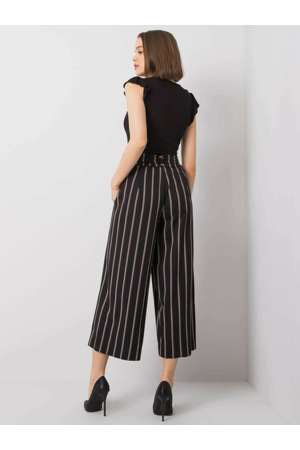 Kalhoty CHA SP 0430.41P černá a béžová