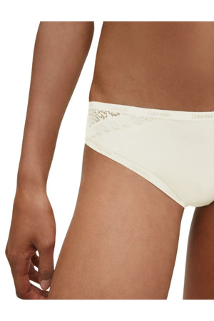 Dámské kalhotky QF5153E - 101 - krémová - Calvin Klein