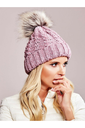 Dámská čepice AT CZ 1716501 růžová