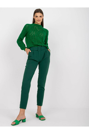 DHJ kalhoty SP 12787.21X tmavě zelená