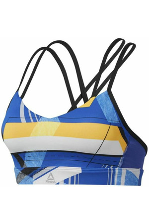 Dámská podprsenka Hero Strappy Padded Bra VortaStripe W DU4097 - Reebok