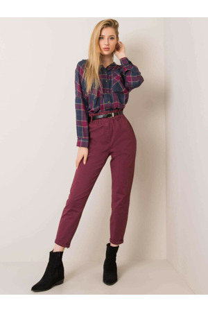 DHJ SP 2312 kalhoty.94P kaštanová