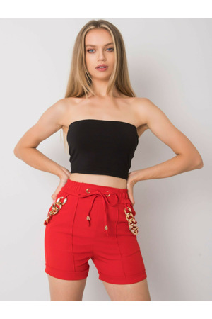 Šortky DHJ SN 13260.38P červená