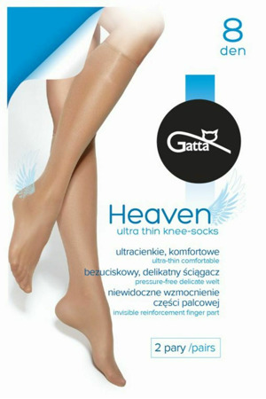 HEAVEN - DÁMSKÉ PODKOLENKY HLADKÉ 8 DEN