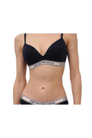 Dámská podprsenka 164410 1A227 - 0135 - Černá - Emporio Armani