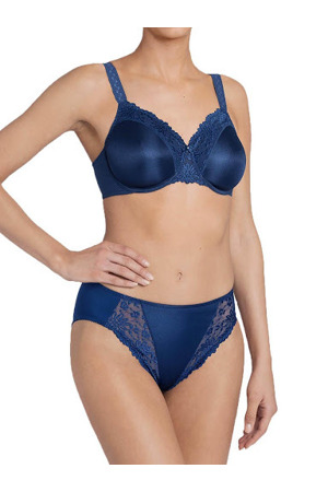 Podprsenka nevyztužená Ladyform Soft W tmavě modrá 6722 - Triumph