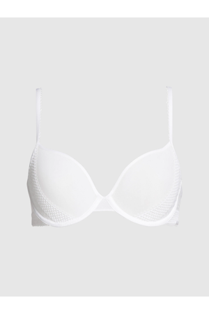 Dámská podprsenka QF5893E-100 bílá - Calvin Klein