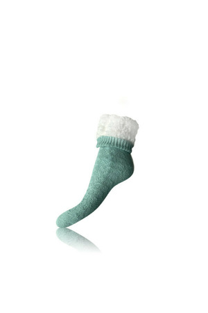 Extrémně teplé ponožky EXTRA WARM SOCKS - BELLINDA - světle zelená