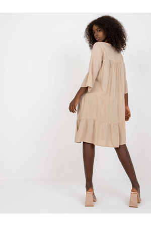 Dámské šaty-D73761M30214A2-béžové