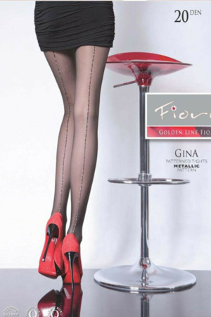 GINA Pletené punčocháče 20