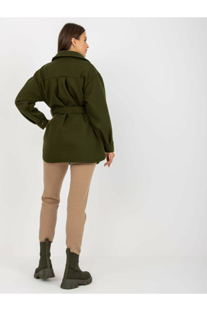 Dámský kabát EM PL 2939 85 khaki
