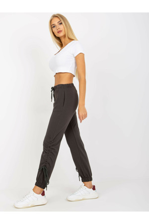 Tepláky RV DR 7943.19 tmavá khaki