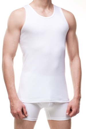 Pánský nátělník AUTHENTIC 213 RIBBED BIG - CORNETTE