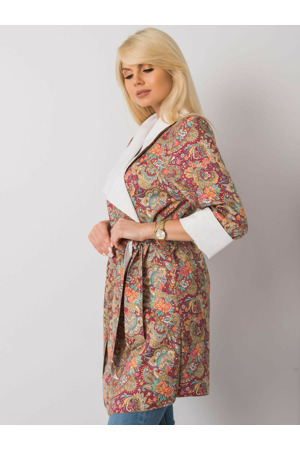 Dámský kabát DHJ PL 6022A.26X kaštanový