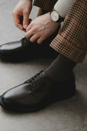 Pánské podkolenky MERINO WOOL 008