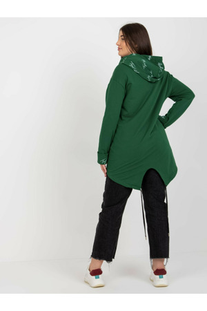 Mikina RV BL 8266.34P tmavě zelená