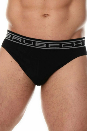Pánské slipy 00290A black - BRUBECK