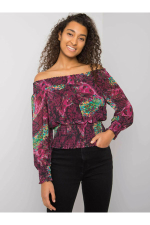 Halenka DHJ BZ 15175 2.10P tmavě fialová