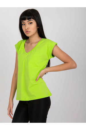 Tričko RV TS 7543.12x fluo zelená