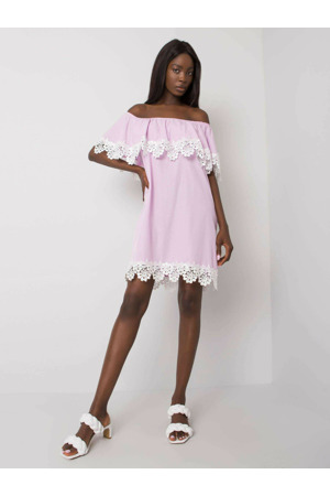 Šaty LK SK 506992.11 světle fialová