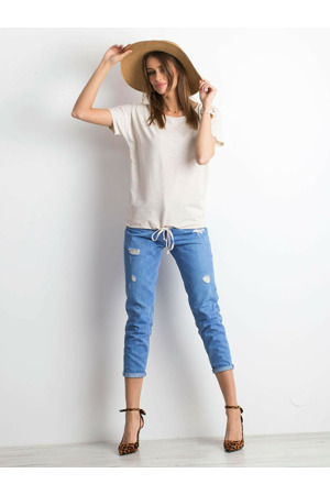 Tričko RV TS 4834.64P světle béžová