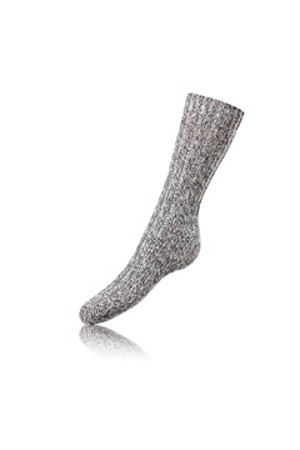 Zimní unisex ponožky NORWEGIAN STYLE SOCKS - BELLINDA - šedá