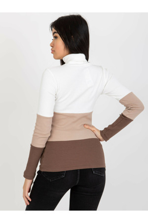 Halenka RV BZ 8465.36X bílá a hnědá