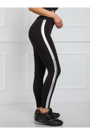 Legíny RV LG R4766.06 černá a stříbrná