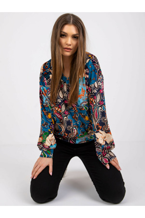 Halenka DHJ BZ 6033 2.46P tmavě modrá