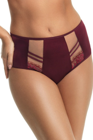 Dámské kalhotky brazilky PARADISE K498 Bordó
