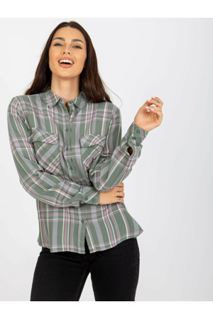 Halenka D70039Z11082A khaki barva