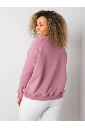 Mikina RV BL 6326.02X tmavě růžová