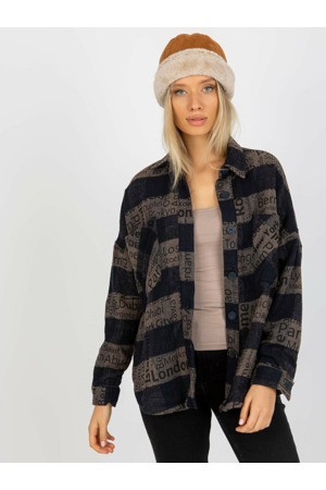 Košile DN KS 3990.95P tmavě modrá