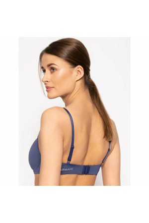 Podprsenka bez kostic 164001 0P284 15434 tmavěmodrá - Emporio Armani