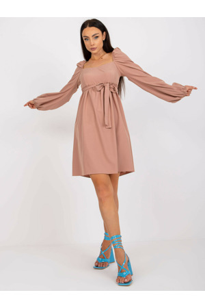 Dámské šaty-LK-SK-508834.37X-béžová