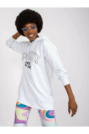 Dámská mikina-DHJ-BL-15658.35-bílá