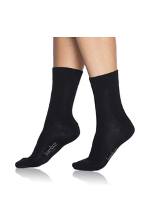 Dámské bambusové ponožky BAMBUS LADIES COMFORT SOCKS - BELLINDA - černá