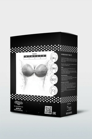 Samodržící dámská podprsenka INVISIBLE BEAUTY BRA 02